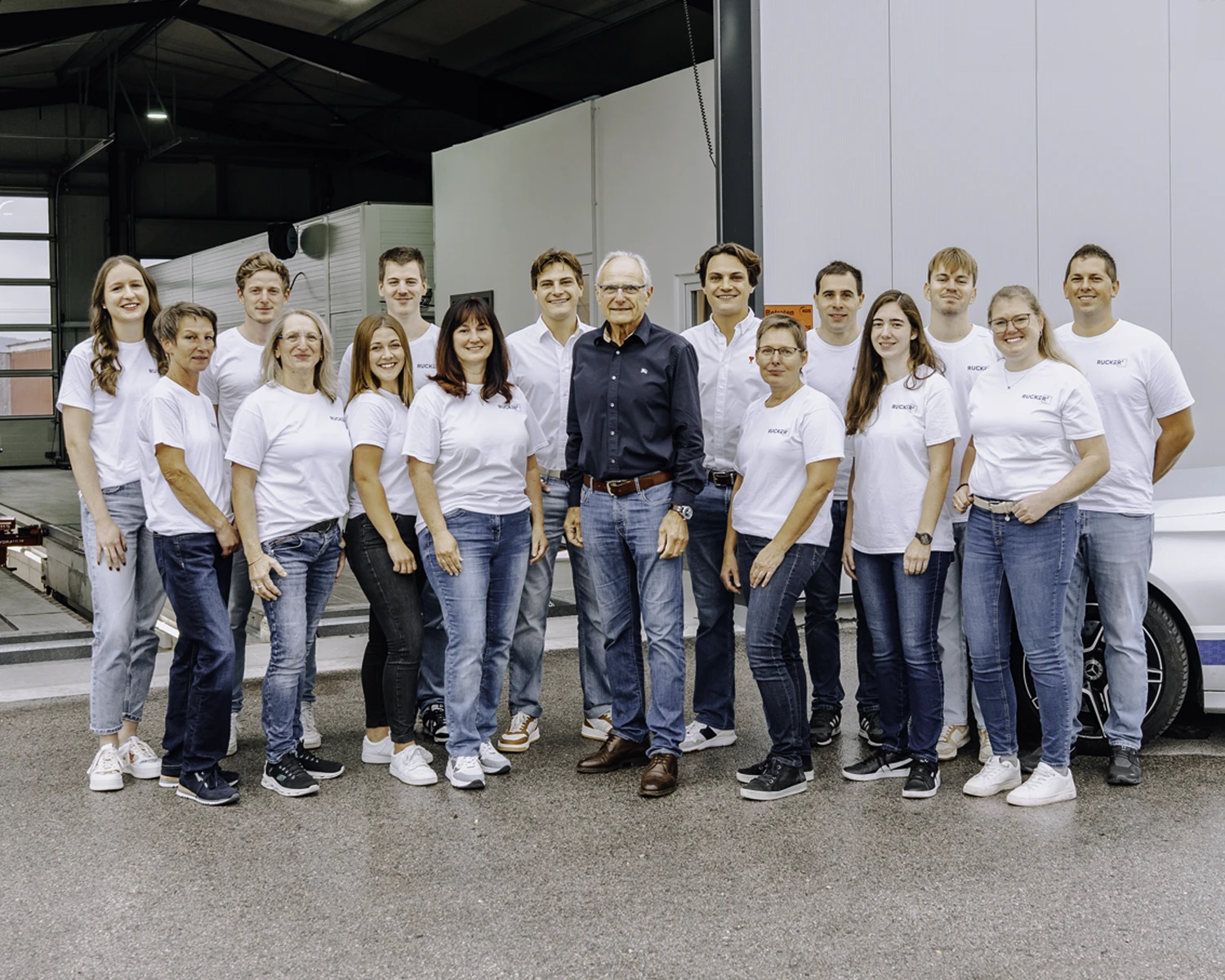 Teamfoto des Ingenieurbüros Rucker IB