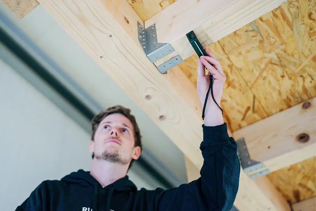 Vermessung im Rahmen der Baubegleitung