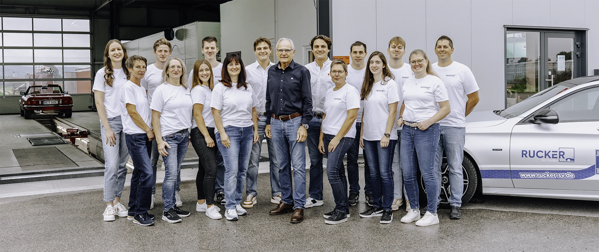 Teamfoto des Ingenieurbüros Rucker IB